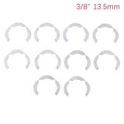 10pcs Segment Rings Solar Tube Stainless Steel Corrugated Pipe DN16 DN20 DN25 DN32 Union Nut Solar Power Supplies Home