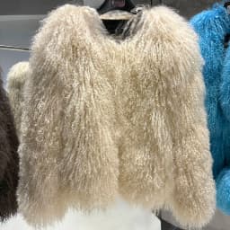 YOLOAgain Plus Size Dark Brown Mongolia Sheep Fur Jacket Women Real Fur Jacket Female Winter Warm Outerwear
