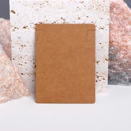 50PCS 6x8cm Black White Brown Necklace Display Cards For Jewelry Blank Holder Cardboard Small Businesses Packaging Supplies