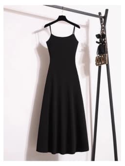 Spring Summer New plus Size Loose Long Dress Women's Casual Ins Style round Neck Sleeveless A-Line Skirt Maxi Dress