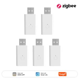 MOES Tuya ZigBee Signal Repeater Amplifier USB Extender for Smart Devices Expand Stable Transmission 15-20M Home Module