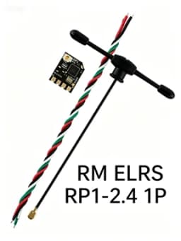 RadioMaster RP1 V2 ELRS Receiver 2.4G CRSF UART Nano RX With 65mm UFL Antenna Low Latency For FPV Quadcopter Fixed Wing RC Parts