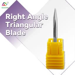 Nasedal Tungsten Steel Triangular Scribing Knife for Gundam Model Making Panel Line C-Surface Engraving Metal Scraper Hobby Tool