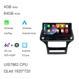 1920*720 IPS 12.3' Carplay 8G+128G Android 14 Car DVD Player Multimedia GPS Stereo Radio For Jeep Grand Cherokee 2011-2017