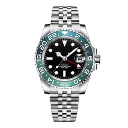 Corgeut 40mm Men's Custom logo NH34 Watch - Custom Logo. Customizable Strap, Dial, Engravings. Auto, Cal, Mech, Sapphire Glass
