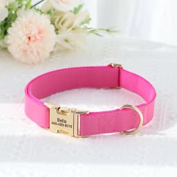 Personalized PU Leather Dog Collar Free Engraved Pet Collars Customized ID Name Necklace For Small Medium Large Dogs 9 Colors