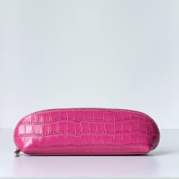 Himalaya Crocodile Pattern Cowhide Makeup Brush Storage Bag New Luxury Large Capacity Genuine Leather Lipstick Cosmetic Bag