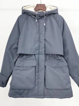 Fitaylor Large Natural Fox Fur Hooded Winter Jacket Women 90% White Duck Down Thick Parkas Warm Sash Tie Up Snow Coat