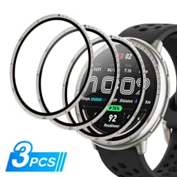 Screen Protector for Amazfit Active 2 3D Curved Screen Protector for Active 2 Ultra-HD Full Coverage Protective Film Accessories