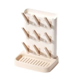Baby Bottle Drying Rack Multi-layer Large Capacity Drying Stand for Cups Bowls and Accessories Space Saving Countertop Storage