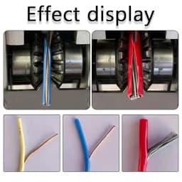 Portable Manual Rotary Wire Stripper Replace Blade Hand Crank 1-25mm for Cable Cutting Machines Cable Peeling Stripper Machine