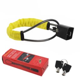 Car Steering Wheel Lock, Anti-Theft Steel Cable Security Lock, Universal Vehicle Safety Device for Cars