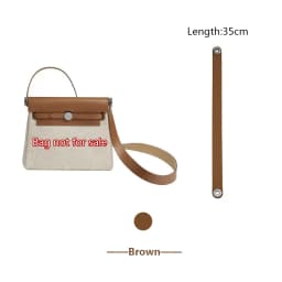 Cowhide Bag Handle For Herbag Mini Shoulder Strap Leather Bag Belt Short Bag Strap Handbag Durable Bag Replacement Accessories