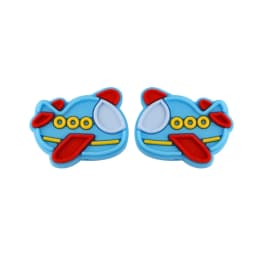 Kovict 5/10Pcs Silicone Beads Car Airplane Rainbow Rocket Bead For Jewelry Making DIY Keychain Necklace Bracelet Accessories