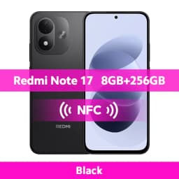 Global Version Xiaomi Redmi Note 17 4G Smartphone 128GB / 256GB ROM 7700mAh 45W 50MP Snapdragon® 6s 4G Gen 2 CPU 120Hz 6.99"