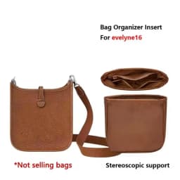Bag Organizer Insert for Evelyne16/29 Lightweight Nylon Storage Bag Inner Pocket Bag Accessory