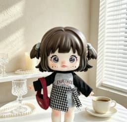 Only The Nommi Forest Country Series Five Joint Movable Doll Costume Set Dress Up Is A Holiday Surprise Gift For Fans
