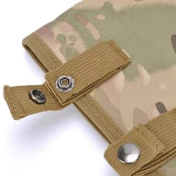 Tactical Roll-up MOLLE Dump Pouch Magazine Recovery Bag Outdoor Drawstring Mag Recycling Storage Pack for Airsoft Hunting Gear