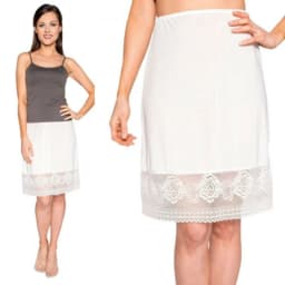 2024 Women's Waist Intimate Half Slip Lady Under skirt Petticoat Half Slips skirt