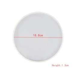 Silicone Mold For Resin Large Rectangle Tea Plate Coaster DIY Epoxy UV Resin Molds For Home Decoration Craft Making Art Supplies