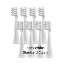 For XIAOMI MIJIA T100 Replacement Brush Heads Sonic Electric Toothbrush Vacuum DuPont Soft Bristle Suitable Nozzles