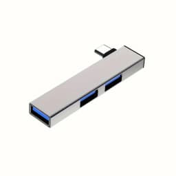 3-Port USB 3.0 Hub, Ultra-Slim Data USB Hub with 2 ft Extended Cable , for MacBook, Mac Pro, Mac mini, iMac, Surface Pro
