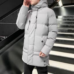 2027 Winter Parkas Men Warm Thick Windproof Jacket Men Quality Hooded Cotton Padded Coat Men Fashion Waterproof Outwear