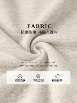 High Quality Oat Gray 520G Heavy Terry Cloth Crew Neck Sweater Men's Simple Loose Top Women sweatshirts
