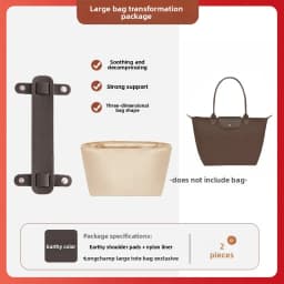 Bag organizer insert for Longchamp bag nylon storage durable bag support storage inner modification bag accessories