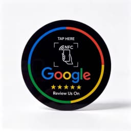 N-tag 215 Crad for Google Review NFC station table NFC 13.56Mhz Menu programmable Reviews display Adhesive-backed card