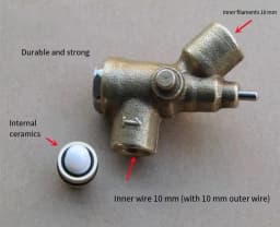 1PC Copper Pressure Washer Spray Gun Valve Water Gun for Car Washing Machine Core Fittings Accessory