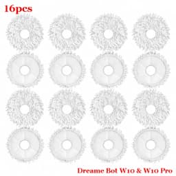 Mop Pad Spare Parts For XiaoMi Dreame Bot W10 & W10 Pro Self-Cleaning Robot Vacuum And Mop Accessories Vacuum Cleaner Mop Cloth
