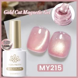 BORN PRETTY 10ml Auroras Glitter Cat Magnetic Gel Nail Polish Jelly Glass Bead Semi Permanent Soak Off UV LED Varnish Manicure