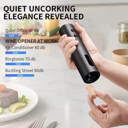 Electric Wine Bottle Opener Automatic Red Wine Corkscrew Wine Opener Wine Tools Kitchen Products Performance Plastic