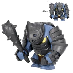 Blind Box Big Building Blocks Killer Croc Bane Olog-hai Troll Orc Action Figures Puzzle Collection Model Doll Bricks Toy Gifts