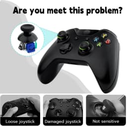 2-10pcs Hall/TMR Electromagnetic Joystick New Anti-Drift Joystick for Xbox One Xbox Series XSS XSX Hall Effect Magnetic Joystick