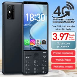 DOOV R70 Pro 4G Touch Screen Keypad Mobile Phone with 16MP Camera 4.0Inch 6GB+128GB 2120mAh Smartphone Whatsapp Hebrew keyboard