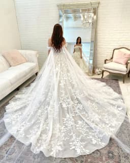 DREAM Customized Princess Boho Wedding Dresses For Women Off the Shoulder Sweetheart Lace Appliques Bridal Gown Ball Gowns 2026