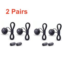 8/4/1 Pairs No-Tie Shoe Locks Rotating Buckles for Sports Shoes Unisex Quick Adjust Design Pre-Installed Shoe Accessories