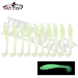WALK FISH 10PCS 4.5cm-7.5cm Soft Plastic Fishing Lure Worm Baits Jigging Wobbler Fishing Lures Swimbaits for Saltwater Fishing