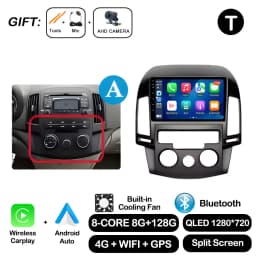 Android OS for Hyundai I30 2006 2007 2008 2009 2010 2011 Car Radio Multimedia Player DSP Stereo WiFi GPS Navigation Head Unit