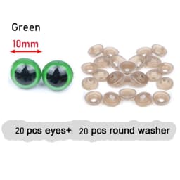 100/500 Pcs Black Safe Plastic Eyes Doll Eyes for DIY Dolls Making Toys Bear Eye Amigurumi Doll Accessories
