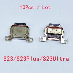 10pcs For SamSung Galaxy S24 S23 S22 S21 S20 Plus Ultra A22 A12 A11 A51 A71 A52 A72 A73 A03S USB Charging Port Charger Connector