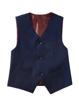 Boys' Suit Jacket Formal Single Breasted School Uniforms