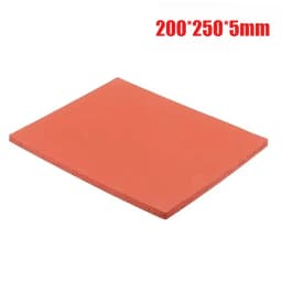 Heat press machine silicone pad thickened foam board high temperature resistant rubber board for thermal transfer equipment