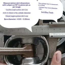 Bore 72.5-77.8 mm for Gas Engine Diesel Engine Piston Ring Compressor Installation Tool