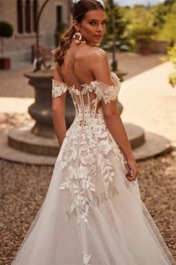 VIKTORIA Modern Off the Shoulder Wedding Dresses For Woman Bride Lace Appliques Vestidos De Casamento Personalized Customized