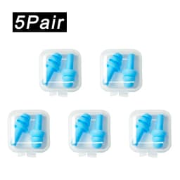 Soft Silicone Earplugs Waterproof Swimming Ear Plugs Reusable Noise Reduction Sleeping Ear Plugs Hearing Protector With Box