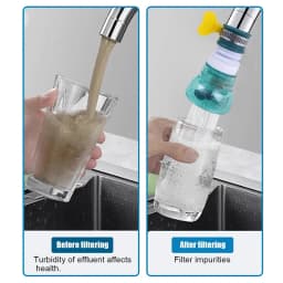 Universal 360 Rotation Faucet Bubbler Swivel Water Saving Economizer Head Shower Kitchen Faucet Nozzle Adapter Sink Accessories
