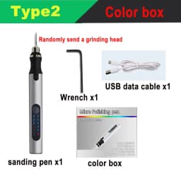 4.2V 5000-10000-18000r Electric Mini Grinder Engraving Pen Wireless Grinder Cordless Micro Rotary Tools Drill for Jewelry Metal